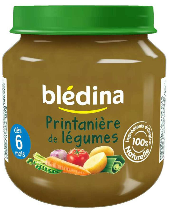 Purée Blédina Printanière de légumes pot de 130g