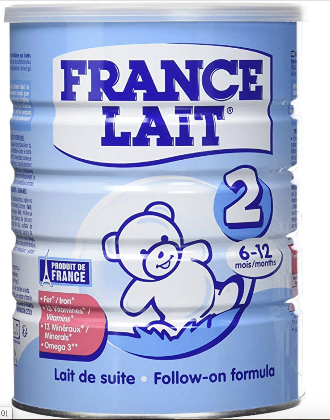 France Lait Lait Infantile 2eme Age De 6 A 12 Mois 900g Pharmacie Sainte Marie