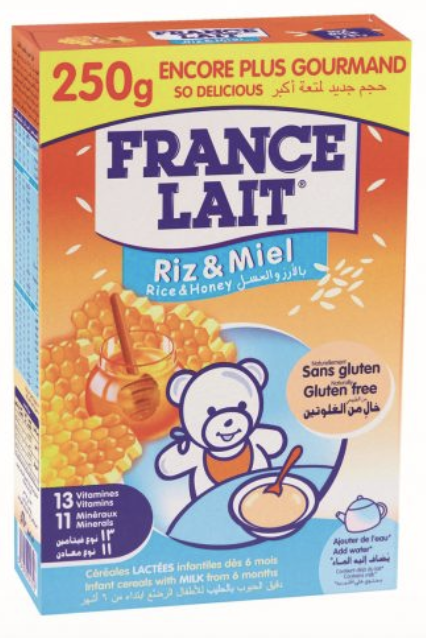 Baby cereals 8 céréales miel céréales infantiles 250g