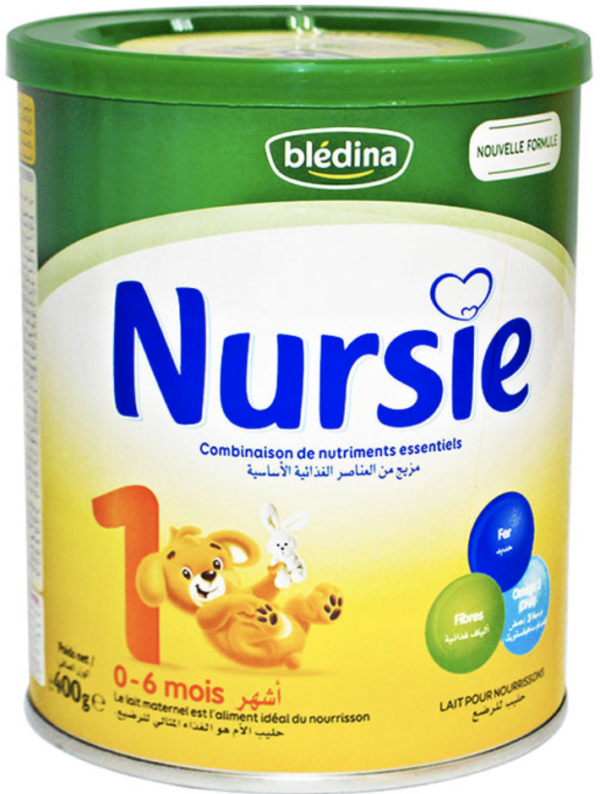 Nursie 1 LAIT EN POUDRE PREMIER AGE 900G DE 0 A 6 MOIS