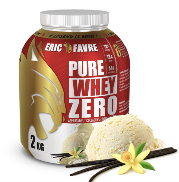 Proteine - Pure Whey Zero Vanille - Eric Favre