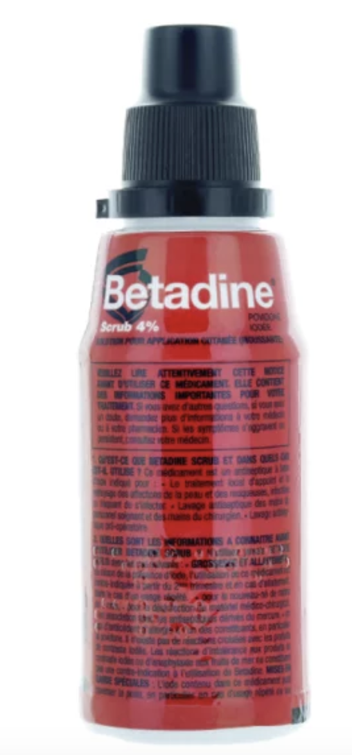 La pharmacie rolland : Betadine Scrub 4 %