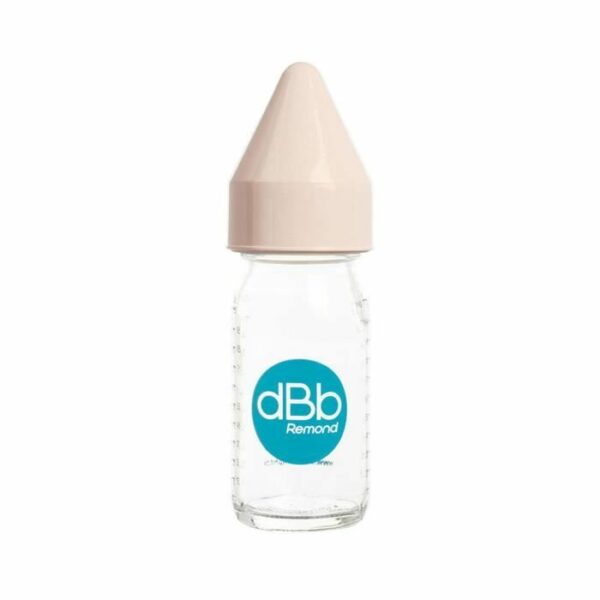 DBB Remond - Biberon Jus De Fruit Verre "Regul'air" Tétine Non Caoutchouc - 110ml