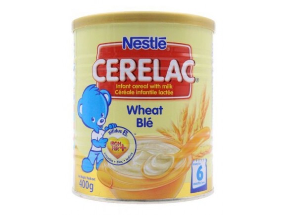 Nestlé Cerelac - Blé Lait dès 6 mois - 400g - Pharmacie Sainte Marie