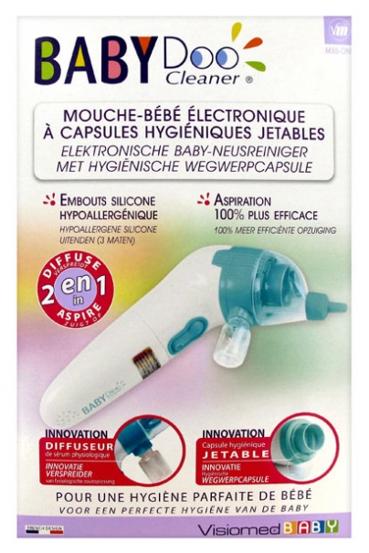 Visiomed Babydoo - MX6 Mouche bébé Electrique 2 en 1 à Diffuseur -  Pharmacie Sainte Marie
