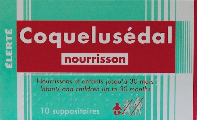 Coquelusedal Nourrisson 10 Suppositoires Pharmacie Sainte Marie