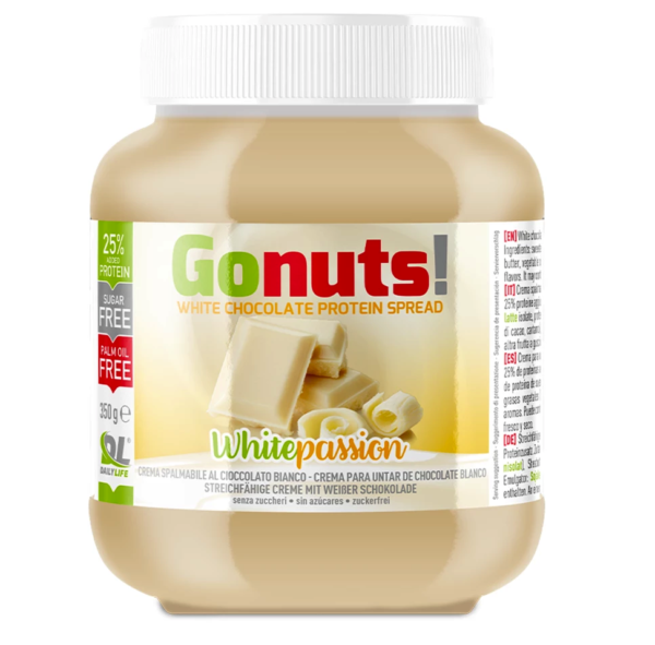 DAILY LIFE GONUTS WHITE CHOCOLATE PROTEIN SPREAD