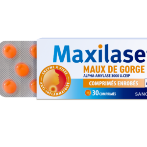 Maxilase Maux De Gorge 30 Comprimes Pharmacie Sainte Marie