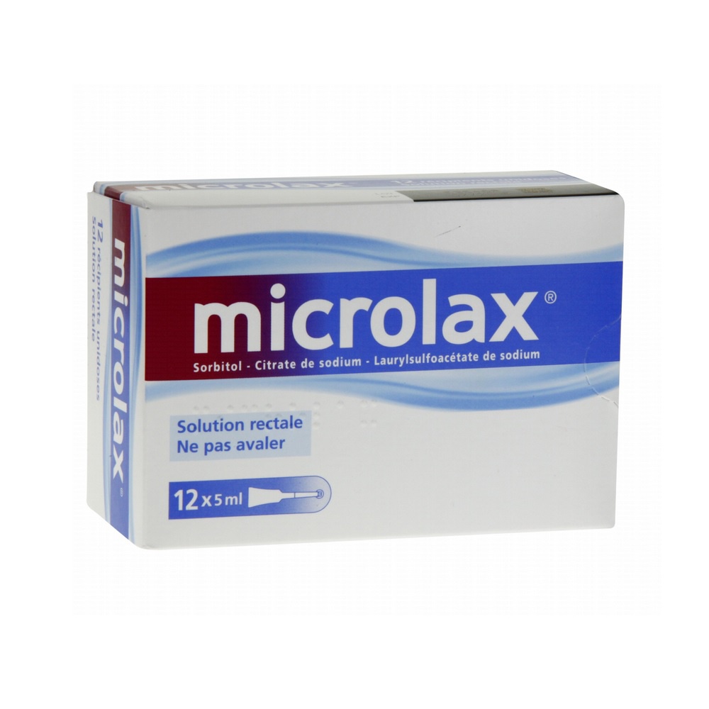 MICROLAX Solution Rectale - 12 unidoses 5.0 ml - Pharmacie Sainte Marie