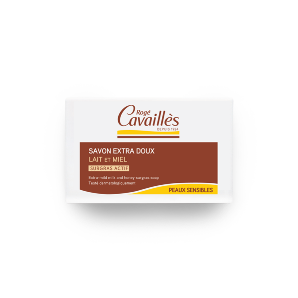 Savon surgras Extra-Doux – Lait et miel 150.0 g