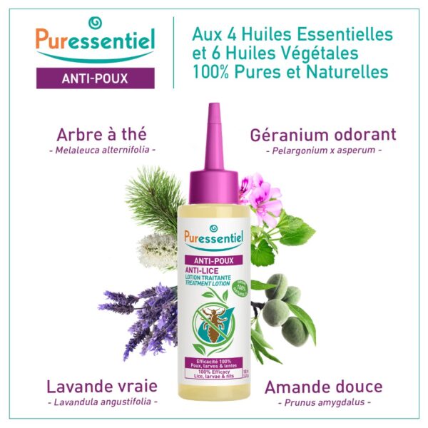 Lotion Traitante Anti-Poux avec peigne 100.0 ml